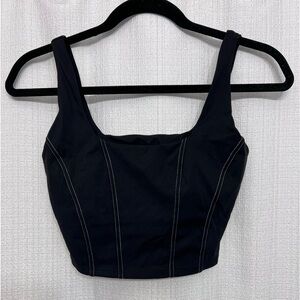 Corset Style Workout Top